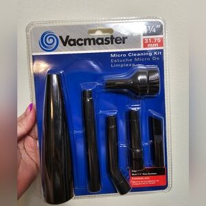 Micro Cleaning Kit - Black‎ Vacmaster